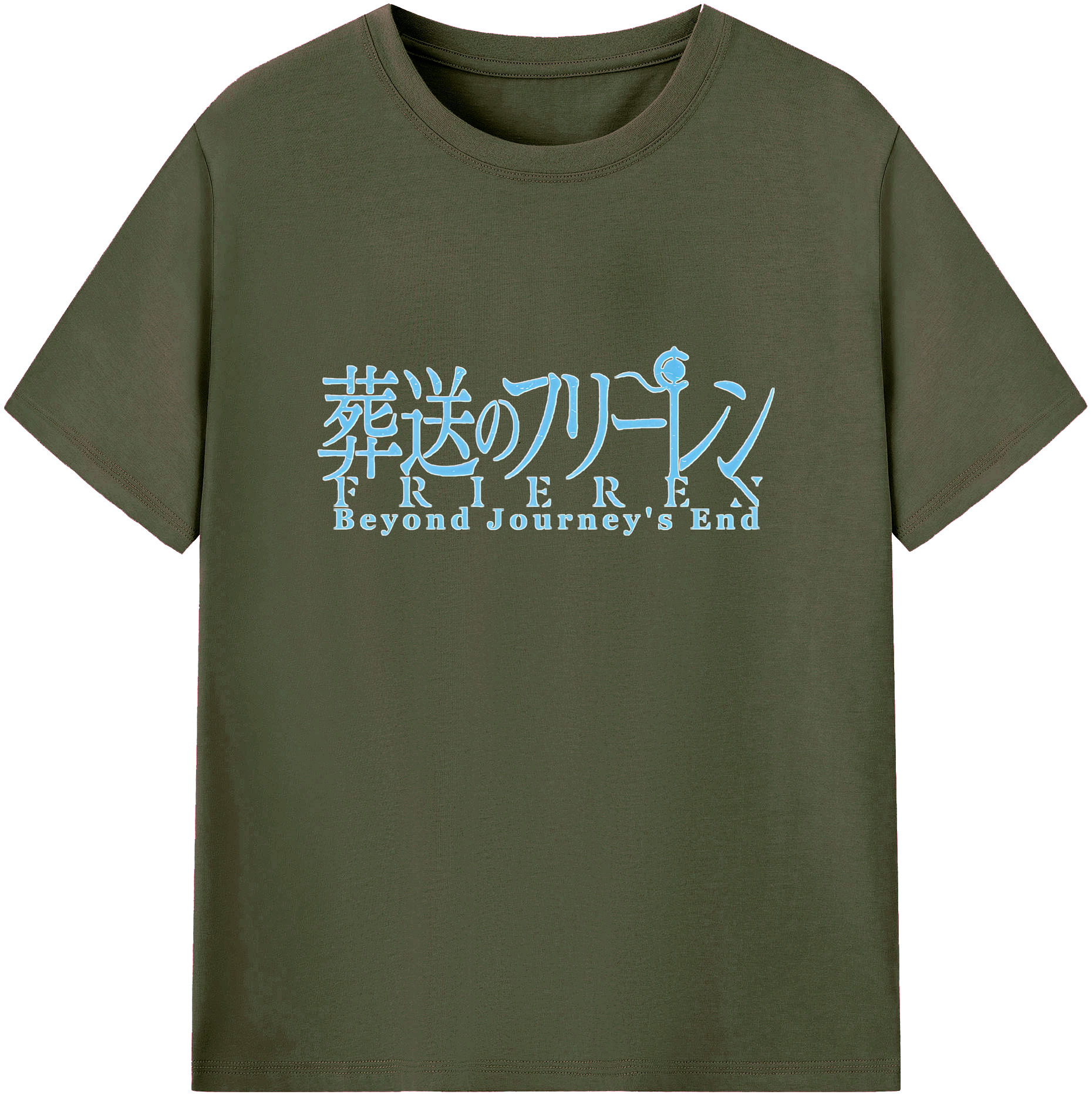 （画像用） 葬送のフリーレン Frieren 綿100％ メンズ半袖Tシャツ｜肌触りやわらか＆通気性